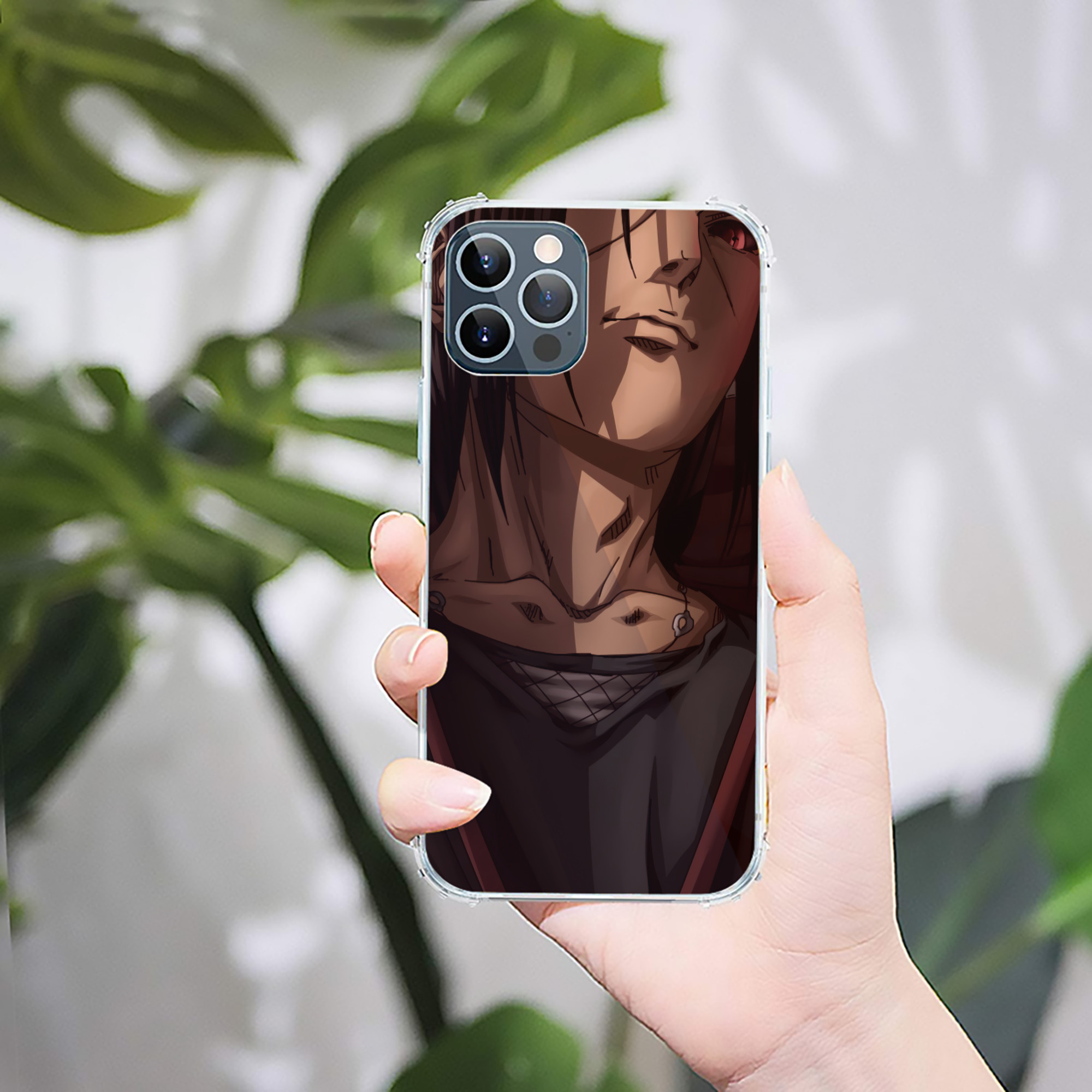 （画像用） NARUTO -ナルト- NARUTO -ナルト- 疾風伝 【iPhone 12シリーズ対応】透明スマホケース（クリアソフトケース）